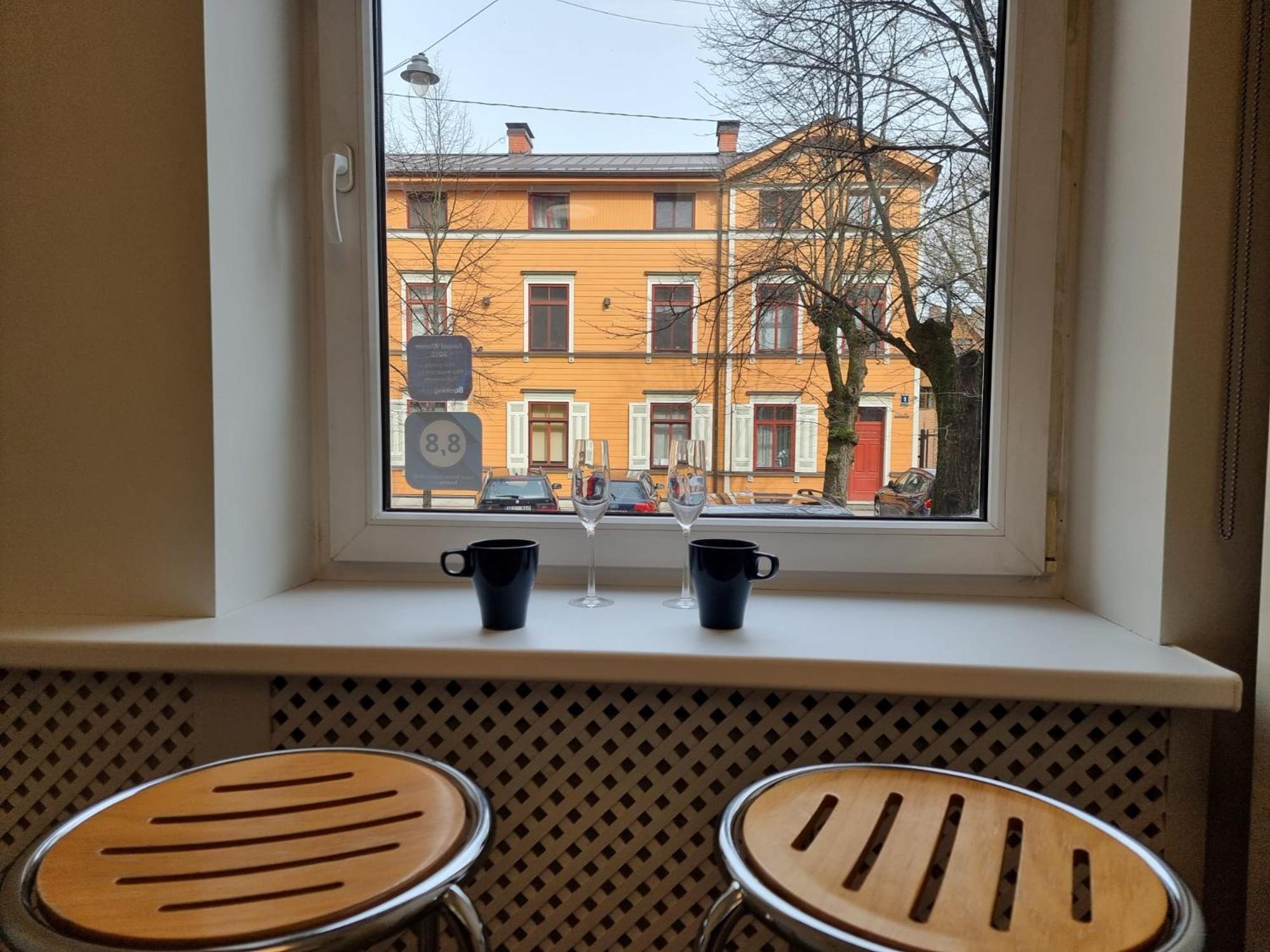 City Inn Riga Apartment, New Renovated In Quiet Center With Balcony With Parking Экстерьер фото